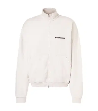 Balenciaga Logo cotton jersey track jacket | Thumbnail 1 Balenciaga Logo cotton jersey track jacket | Thumbnail 1