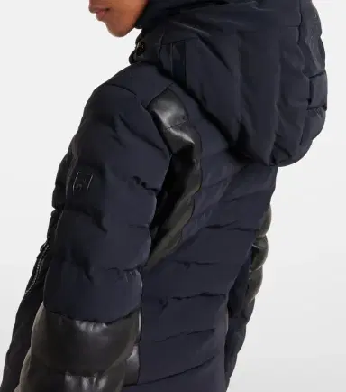 Toni Sailer Lisbeth faux leather-trimmed ski jacket | Thumbnail 2 Toni Sailer Lisbeth faux leather-trimmed ski jacket | Thumbnail 2