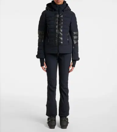 Toni Sailer Lisbeth faux leather-trimmed ski jacket | Thumbnail 6 Toni Sailer Lisbeth faux leather-trimmed ski jacket | Thumbnail 6