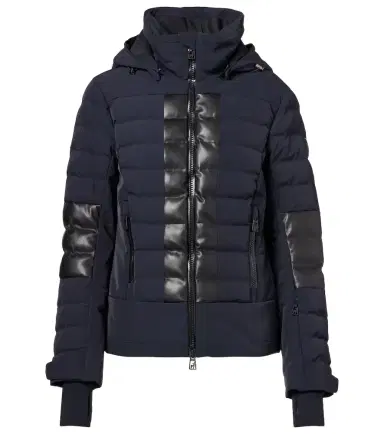 Toni Sailer Lisbeth faux leather-trimmed ski jacket | Thumbnail 1 Toni Sailer Lisbeth faux leather-trimmed ski jacket | Thumbnail 1