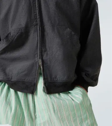 Balenciaga Trompe l-ail denim hoodie | Thumbnail 5 Balenciaga Trompe l-ail denim hoodie | Thumbnail 5