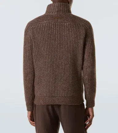 Zegna Cashmere and silk sweater | Thumbnail 4 Zegna Cashmere and silk sweater | Thumbnail 4