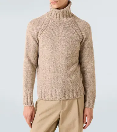 Zegna Cashmere and wool turtleneck sweater | Thumbnail 3 Zegna Cashmere and wool turtleneck sweater | Thumbnail 3