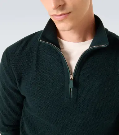 Zegna Cashmere half-zip sweater | Thumbnail 3 Zegna Cashmere half-zip sweater | Thumbnail 3