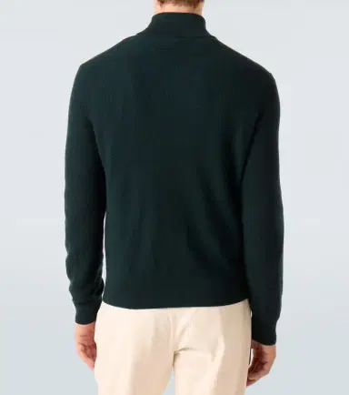 Zegna Cashmere half-zip sweater | Thumbnail 4 Zegna Cashmere half-zip sweater | Thumbnail 4
