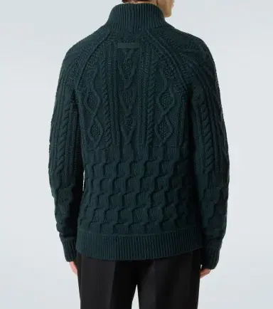 Zegna Cable-knit cashmere cardigan | Thumbnail 2 Zegna Cable-knit cashmere cardigan | Thumbnail 2