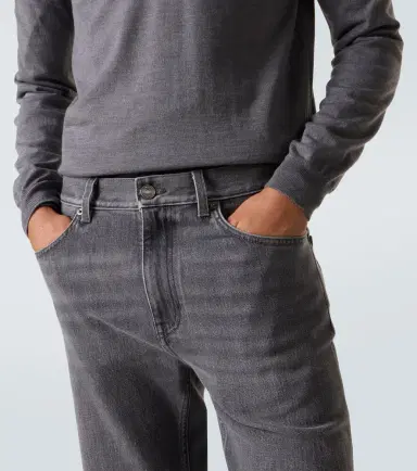 Zegna Mid-rise slim jeans | Thumbnail 3 Zegna Mid-rise slim jeans | Thumbnail 3