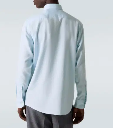 Zegna Cotton and cashmere shirt | Thumbnail 3 Zegna Cotton and cashmere shirt | Thumbnail 3