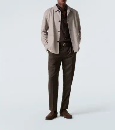 Zegna Cotton and cashmere shirt | Thumbnail 6 Zegna Cotton and cashmere shirt | Thumbnail 6