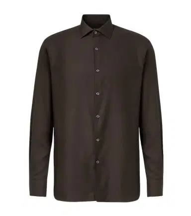 Zegna Cotton and cashmere shirt | Thumbnail 1 Zegna Cotton and cashmere shirt | Thumbnail 1