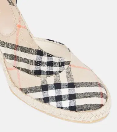Burberry LF Mews 90 espadrille wedges | Thumbnail 3 Burberry LF Mews 90 espadrille wedges | Thumbnail 3