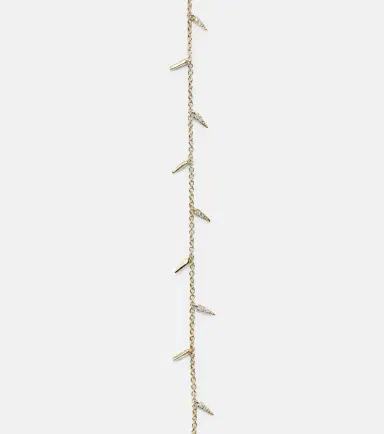 Sydney Evan 14kt gold necklace with diamonds | Thumbnail 3 Sydney Evan 14kt gold necklace with diamonds | Thumbnail 3