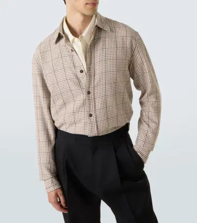 Zegna Checked cotton shirt | Thumbnail 3 Zegna Checked cotton shirt | Thumbnail 3