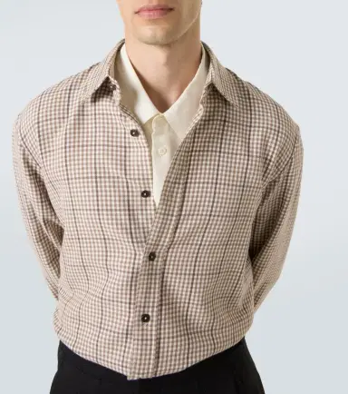 Zegna Checked cotton shirt | Thumbnail 7 Zegna Checked cotton shirt | Thumbnail 7