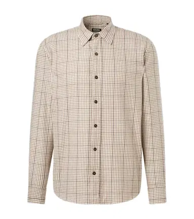 Zegna Checked cotton shirt | Thumbnail 1 Zegna Checked cotton shirt | Thumbnail 1