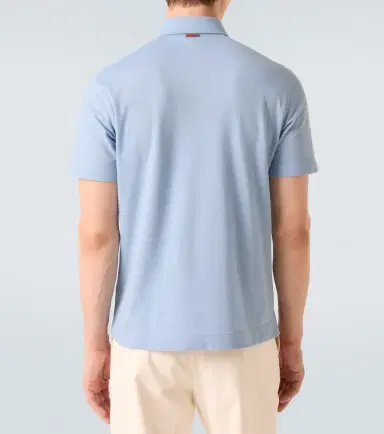 Zegna Cotton piqué polo shirt | Thumbnail 6 Zegna Cotton piqué polo shirt | Thumbnail 6
