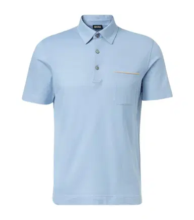 Zegna Cotton piqué polo shirt | Thumbnail 1 Zegna Cotton piqué polo shirt | Thumbnail 1