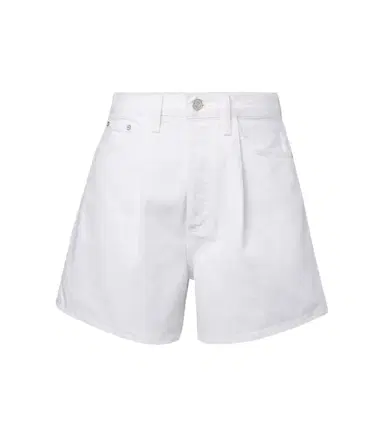 AGOLDE Rhoda pleated high-rise denim shorts | Thumbnail 1 AGOLDE Rhoda pleated high-rise denim shorts | Thumbnail 1