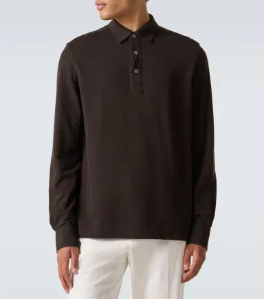 Zegna Cotton polo shirt | Thumbnail 3 Zegna Cotton polo shirt | Thumbnail 3