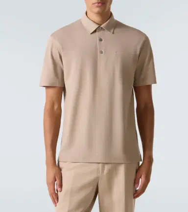 Zegna Cotton polo shirt | Thumbnail 3 Zegna Cotton polo shirt | Thumbnail 3
