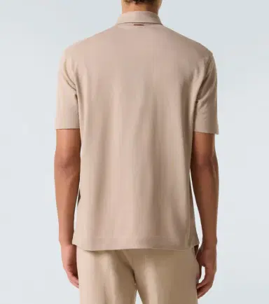 Zegna Cotton polo shirt | Thumbnail 4 Zegna Cotton polo shirt | Thumbnail 4