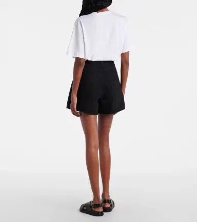 AGOLDE Rhoda pleated high-rise denim shorts | Thumbnail 2 AGOLDE Rhoda pleated high-rise denim shorts | Thumbnail 2