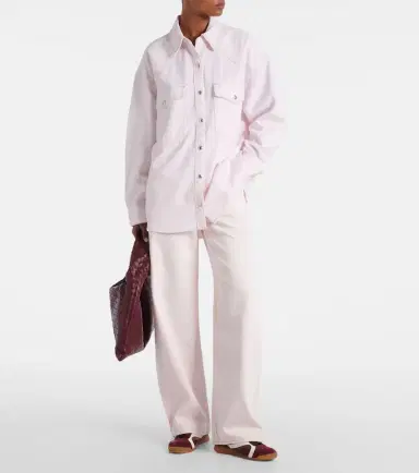 Agolde Lotta denim overshirt | Thumbnail 4 Agolde Lotta denim overshirt | Thumbnail 4