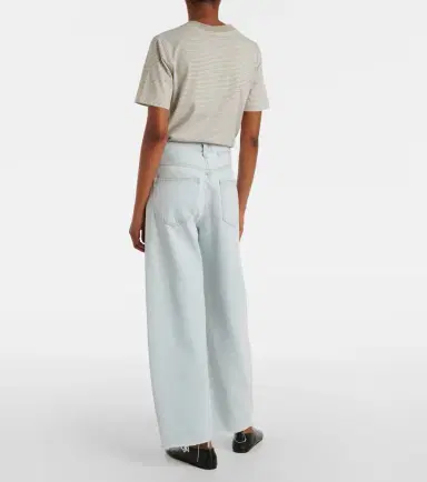 Agolde Low Curve Fray mid-rise barrel-leg jeans | Thumbnail 3 Agolde Low Curve Fray mid-rise barrel-leg jeans | Thumbnail 3