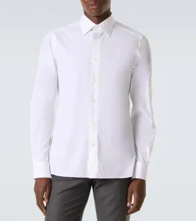 Zegna Cotton-blend shirt | Thumbnail 5 Zegna Cotton-blend shirt | Thumbnail 5