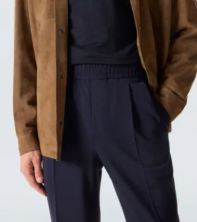 Zegna Pleated straight pants | Thumbnail 3 Zegna Pleated straight pants | Thumbnail 3