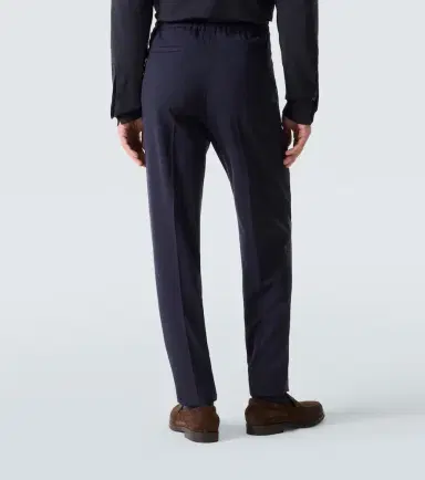 Zegna Pleated straight pants | Thumbnail 5 Zegna Pleated straight pants | Thumbnail 5