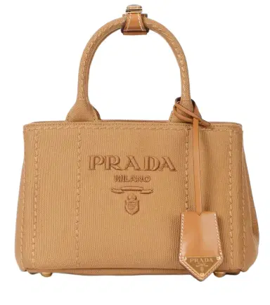 Prada Jardinière Mini canvas tote bag | Thumbnail 1 Prada Jardinière Mini canvas tote bag | Thumbnail 1