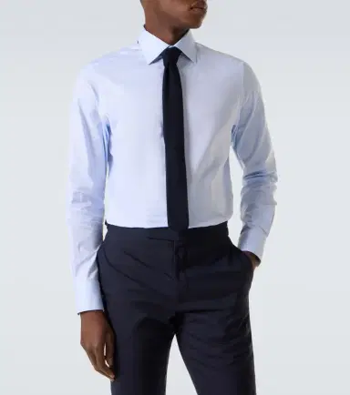 Zegna Cotton poplin shirt | Thumbnail 6 Zegna Cotton poplin shirt | Thumbnail 6