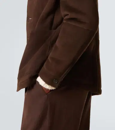 Zegna Il Conte shearling-trimmed suede jacket | Thumbnail 2 Zegna Il Conte shearling-trimmed suede jacket | Thumbnail 2