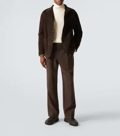 Zegna Il Conte shearling-trimmed suede jacket | Thumbnail 5 Zegna Il Conte shearling-trimmed suede jacket | Thumbnail 5
