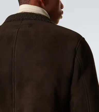 Zegna Il Conte shearling-trimmed suede jacket | Thumbnail 8 Zegna Il Conte shearling-trimmed suede jacket | Thumbnail 8