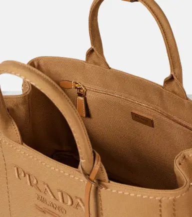 Prada Jardinière Medium canvas tote bag | Thumbnail 3 Prada Jardinière Medium canvas tote bag | Thumbnail 3