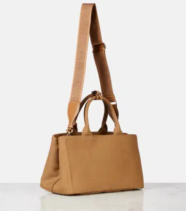 Prada Jardinière Medium canvas tote bag | Thumbnail 4 Prada Jardinière Medium canvas tote bag | Thumbnail 4