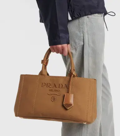 Prada Jardinière Medium canvas tote bag | Thumbnail 7 Prada Jardinière Medium canvas tote bag | Thumbnail 7