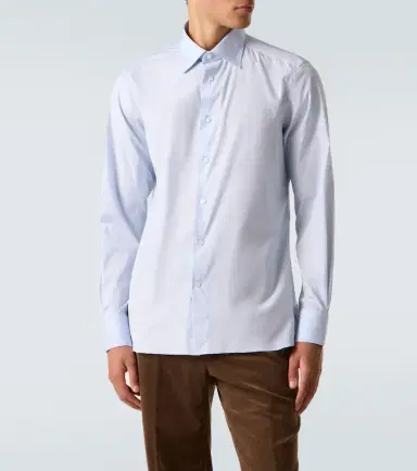 Zegna Cotton-blend shirt | Thumbnail 2 Zegna Cotton-blend shirt | Thumbnail 2