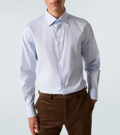 Zegna Cotton-blend shirt | Thumbnail 4 Zegna Cotton-blend shirt | Thumbnail 4