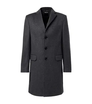 Zegna Wool and cashmere-blend coat | Thumbnail 1 Zegna Wool and cashmere-blend coat | Thumbnail 1