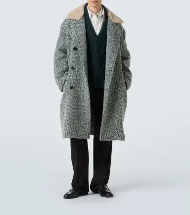 Zegna Herringbone wool and cashmere coat | Thumbnail 3 Zegna Herringbone wool and cashmere coat | Thumbnail 3