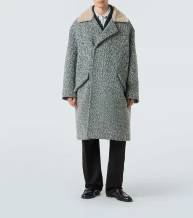Zegna Herringbone wool and cashmere coat | Thumbnail 5 Zegna Herringbone wool and cashmere coat | Thumbnail 5