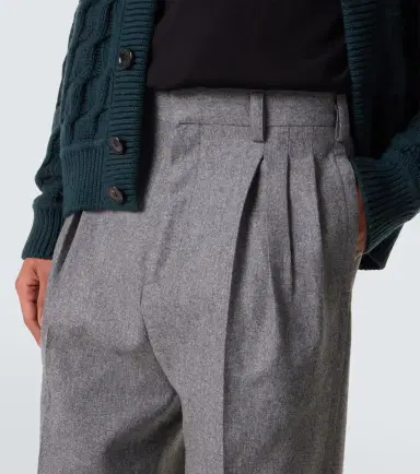 Zegna Wool straight pants | Thumbnail 4 Zegna Wool straight pants | Thumbnail 4