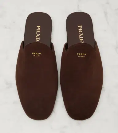 Prada Suede mules | Thumbnail 2 Prada Suede mules | Thumbnail 2