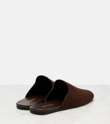 Prada Suede mules | Thumbnail 3 Prada Suede mules | Thumbnail 3