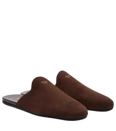 Prada Suede mules | Thumbnail 1 Prada Suede mules | Thumbnail 1