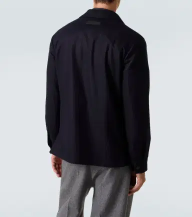 Zegna Wool overshirt | Thumbnail 4 Zegna Wool overshirt | Thumbnail 4