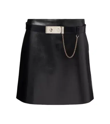 Prada Belted leather mini skirt | Thumbnail 1 Prada Belted leather mini skirt | Thumbnail 1